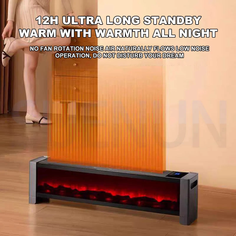 Home Electric Fireplace Heater 3D