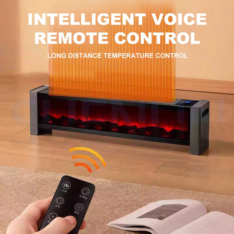 Home Electric Fireplace Heater 3D
