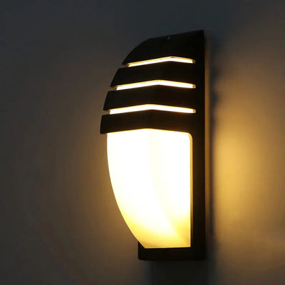 Outdoor waterproof wall lamp