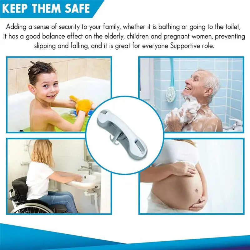 Bathroom Suction Cup Handle Grab